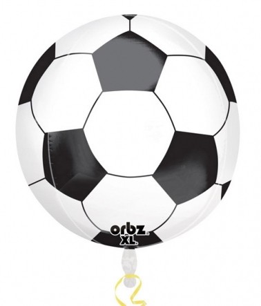 Fotbal foliový balónek kulatý 38cm x 40cm