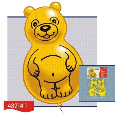 Balóniky 2ks medvedík