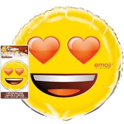 Emoji foliový balónek 45cm