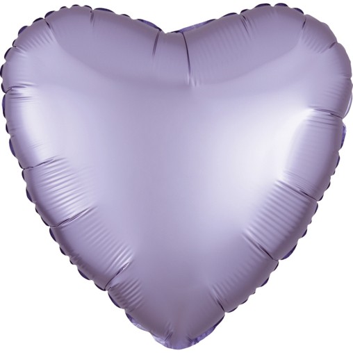 Balónek srdce světle fialové