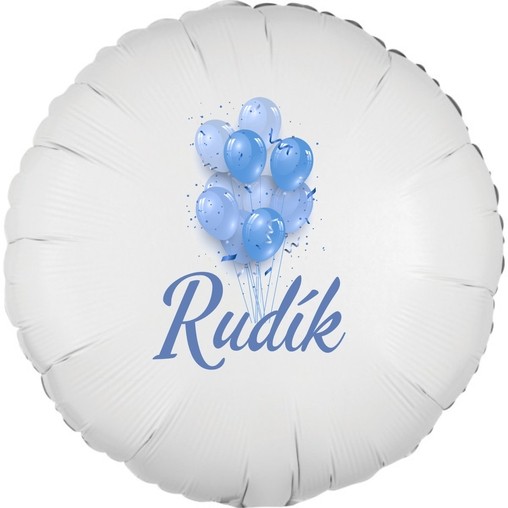 Rudík - balónek s jménem