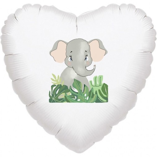 Balónek slon srdce