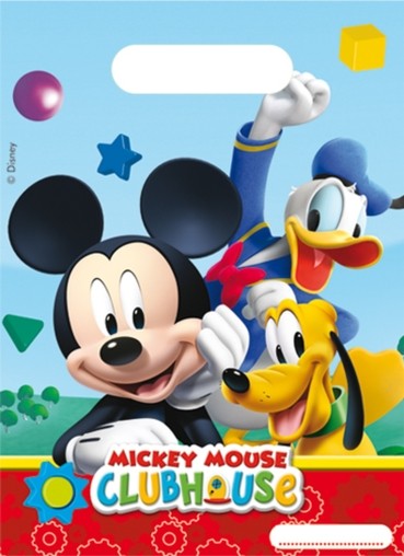 Mickey Mouse taška 6ks 15cm x 23cm